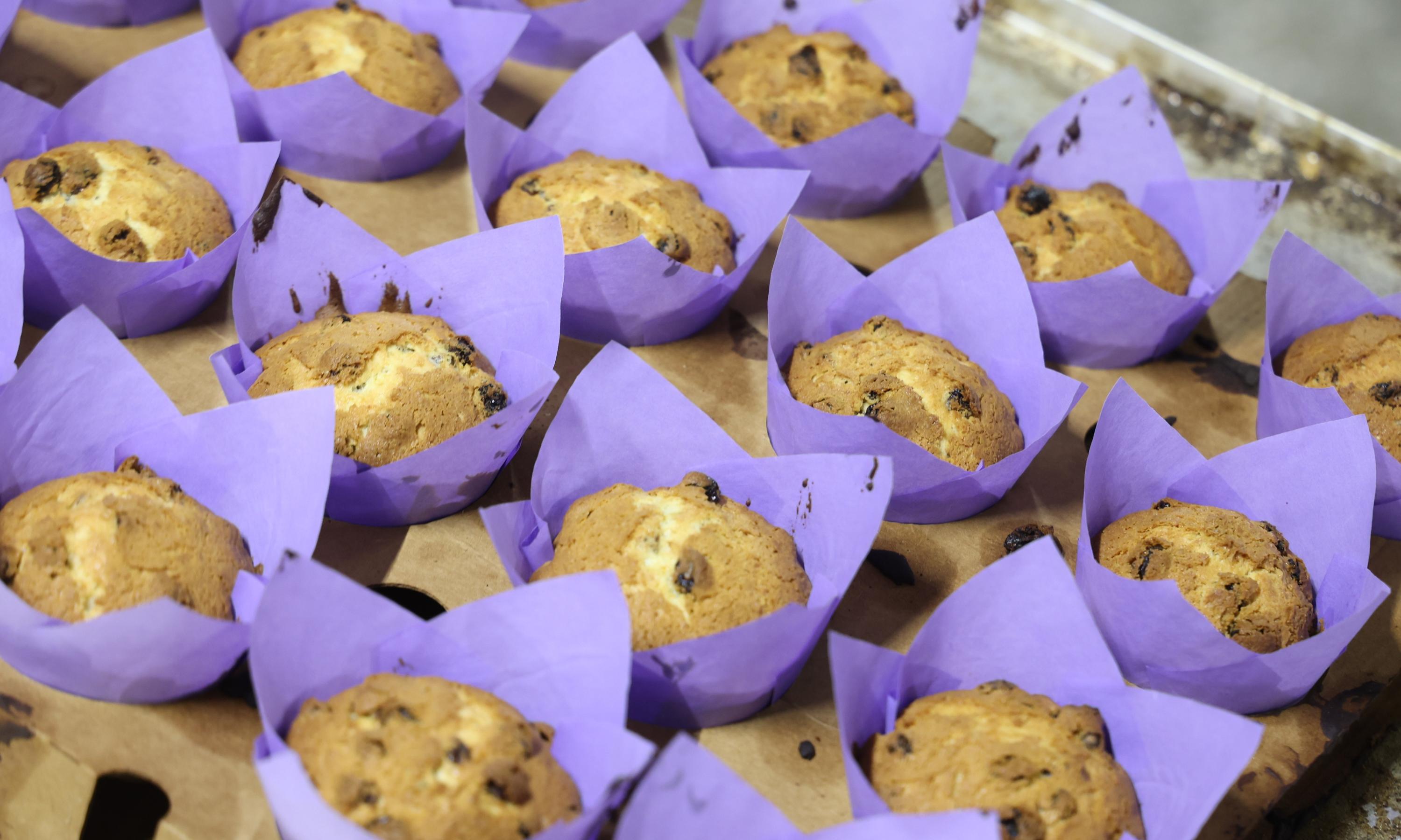 Свежие кексы. Фото Ивана Малыгина