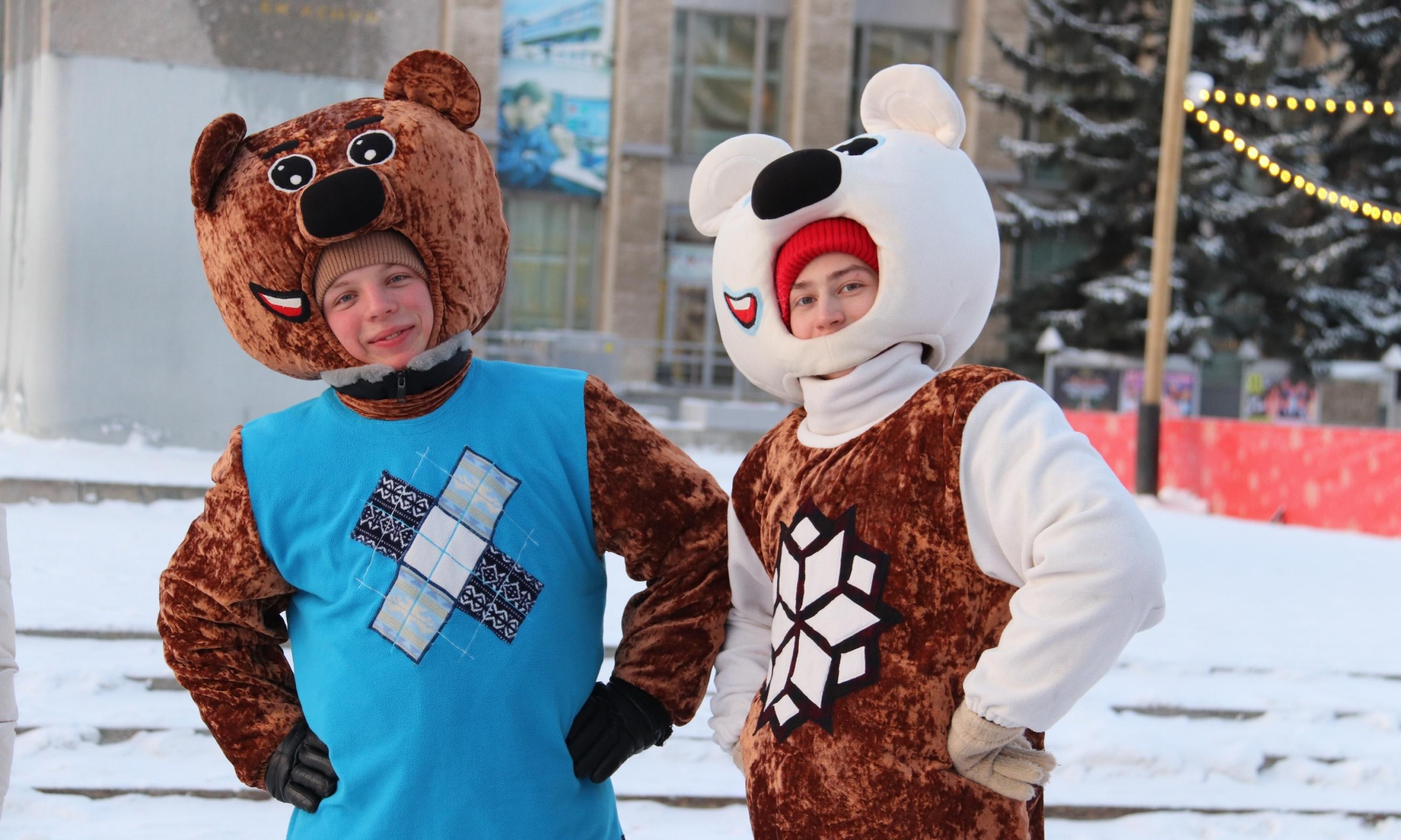 В центре Северодвинска представили сказочное шоу